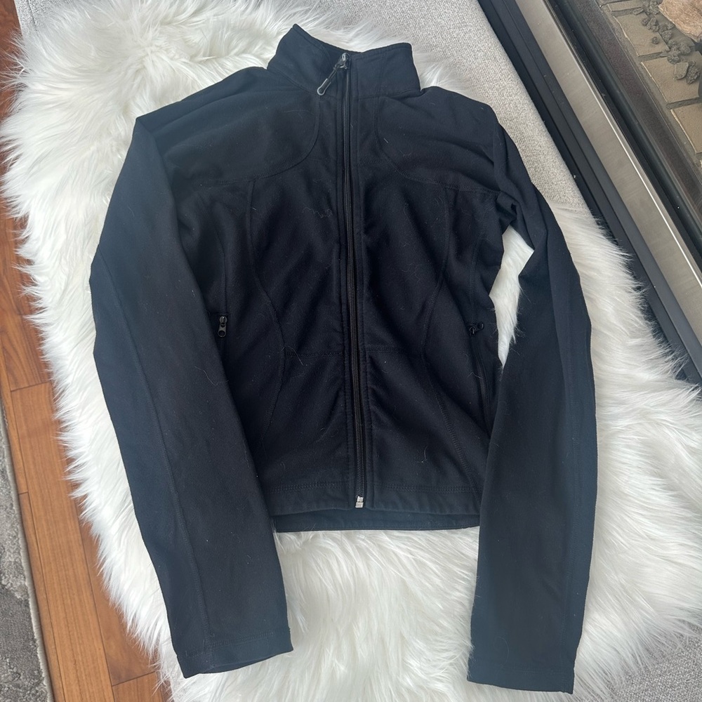Lululemon Black Midi Jacket - Size 4